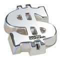 Silver Dollar Sign Paperweight